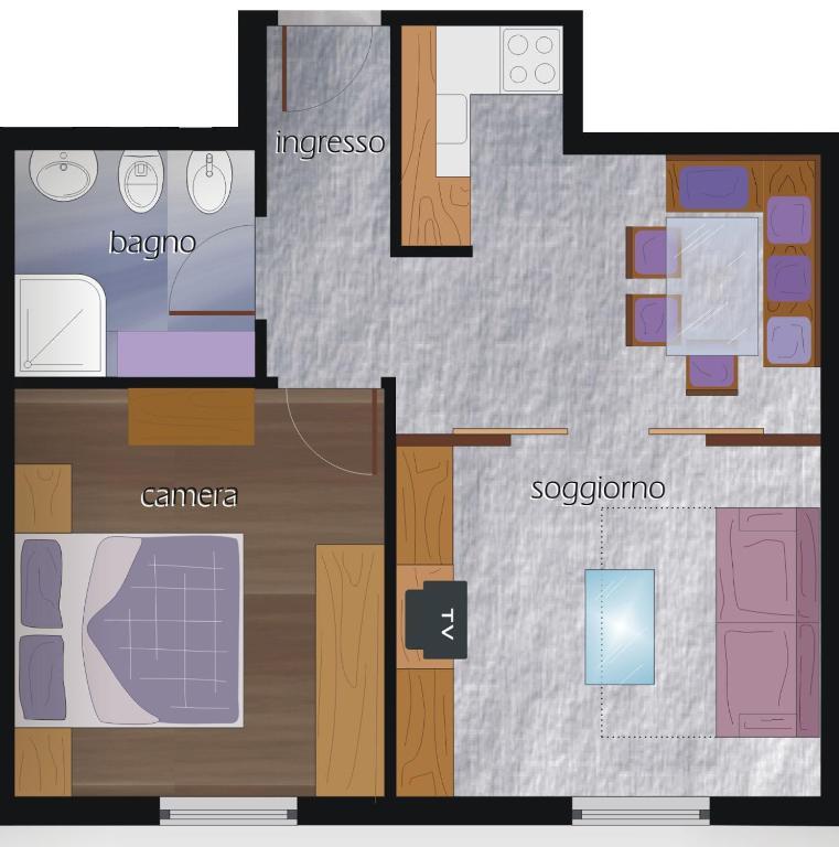 بريدازو Residence Lagorai - Fiemme Holidays الغرفة الصورة